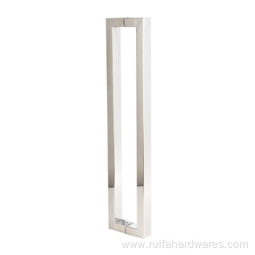 ModernEdge Stainless Steel Glass Door Handle